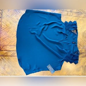 NWT women plus size 1X trende’s sleeveless summer top blouse shirt